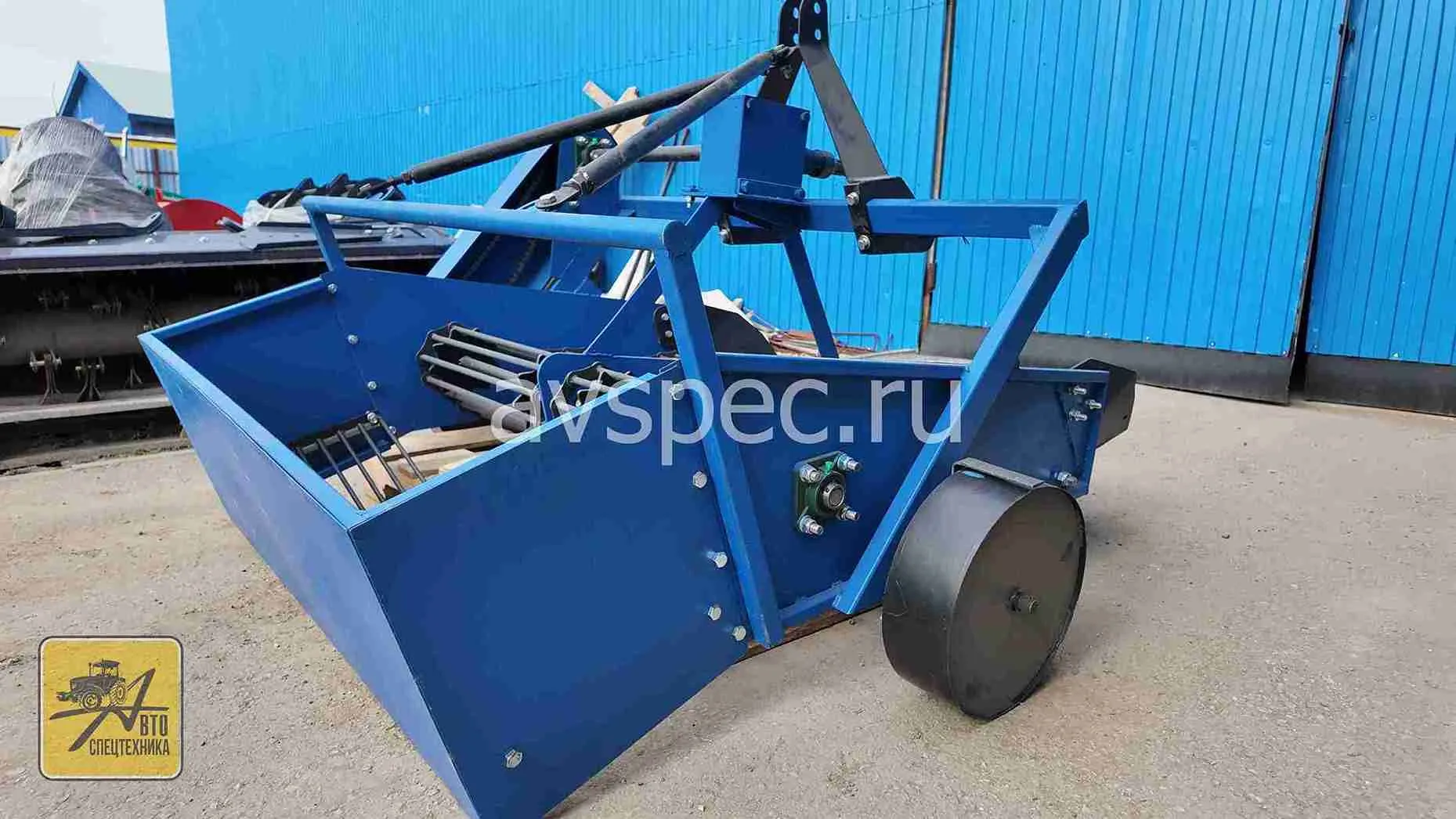 Картофелекопалка транспортерная КМ-2 двухрядная 1000