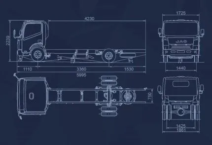 Автолавка JAC N 56